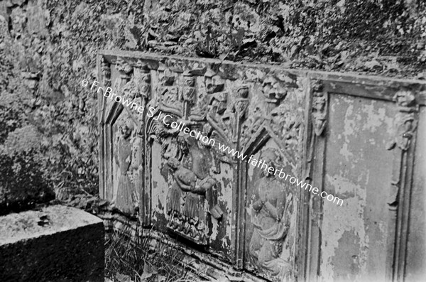 STRAIDE ABBEY WITH MICHAEL DAVITTS GRAVE (DIED 20.5.09)